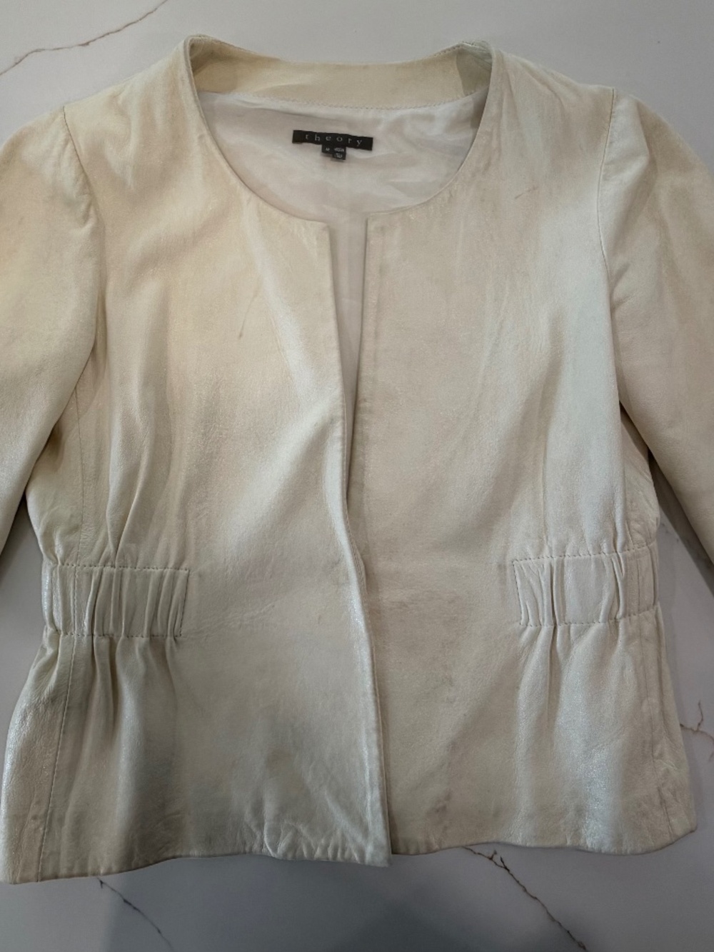 Theory leather jacket